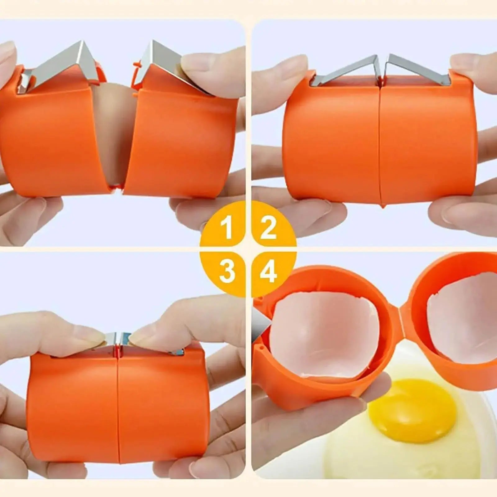 Egg Shell Opener - Black & Elva