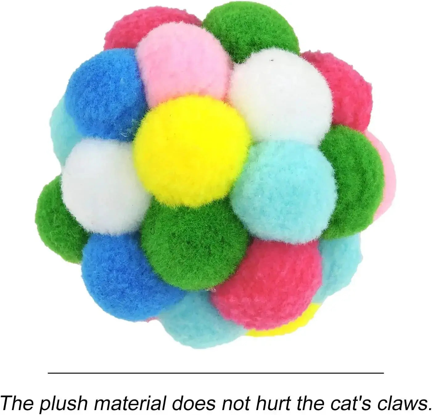 Cat Toy Balls Set - Black & Elva