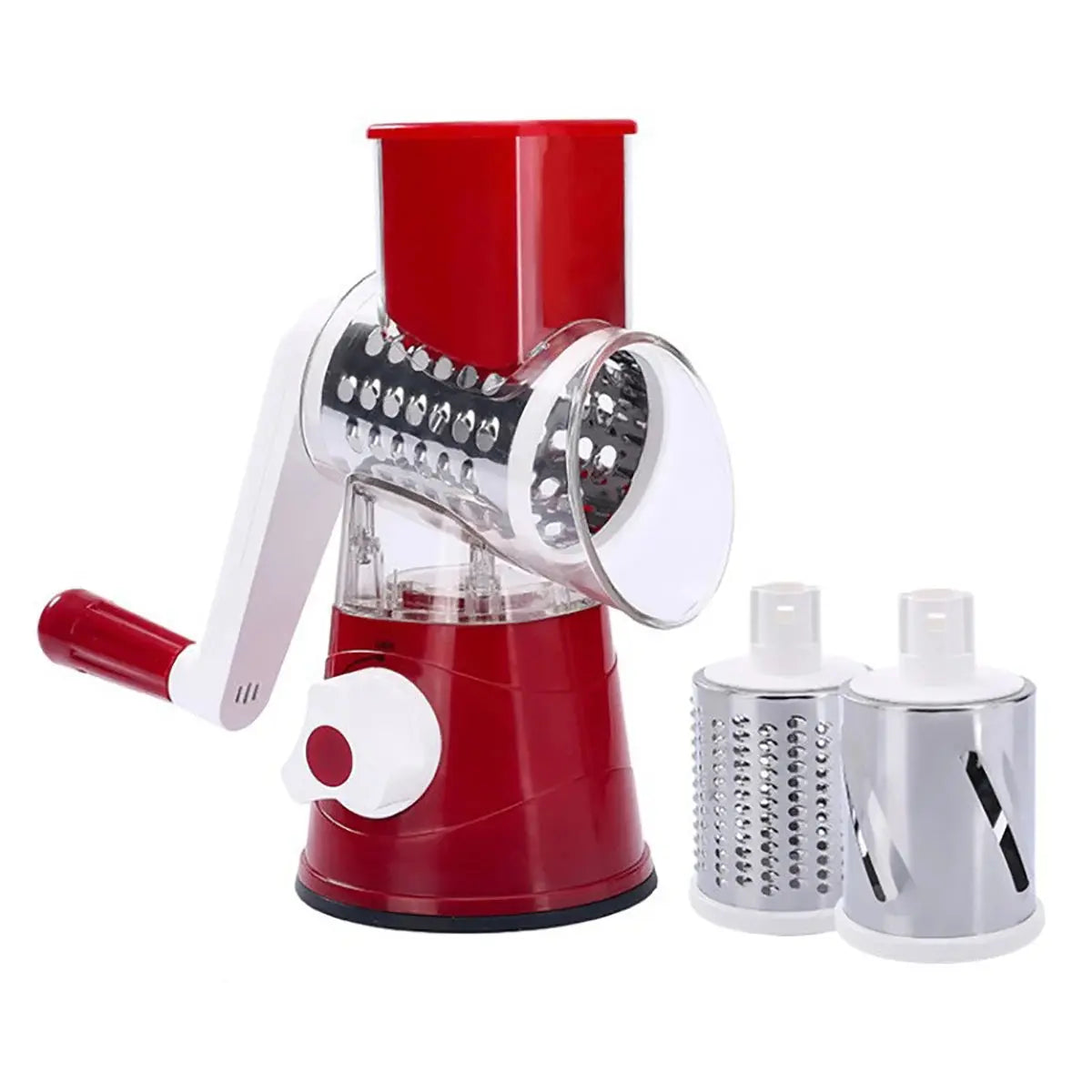 Manual Vegetable Slicer Grater Cutter - Black & Elva