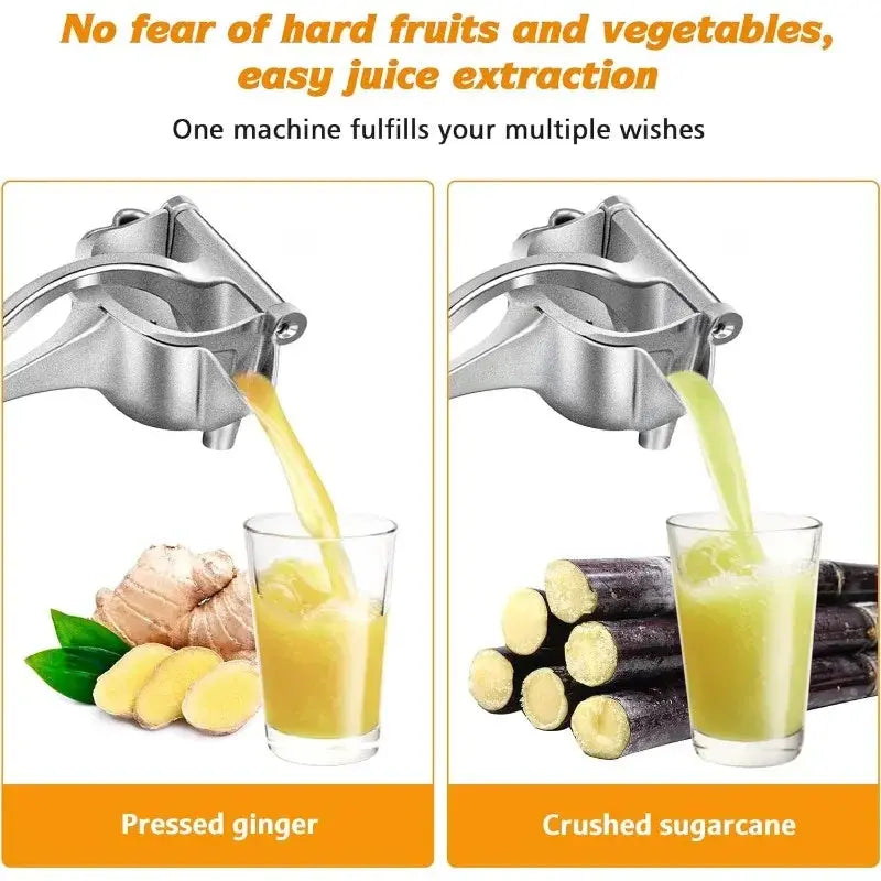 Aluminum Manual Juice Squeezer - Black & Elva