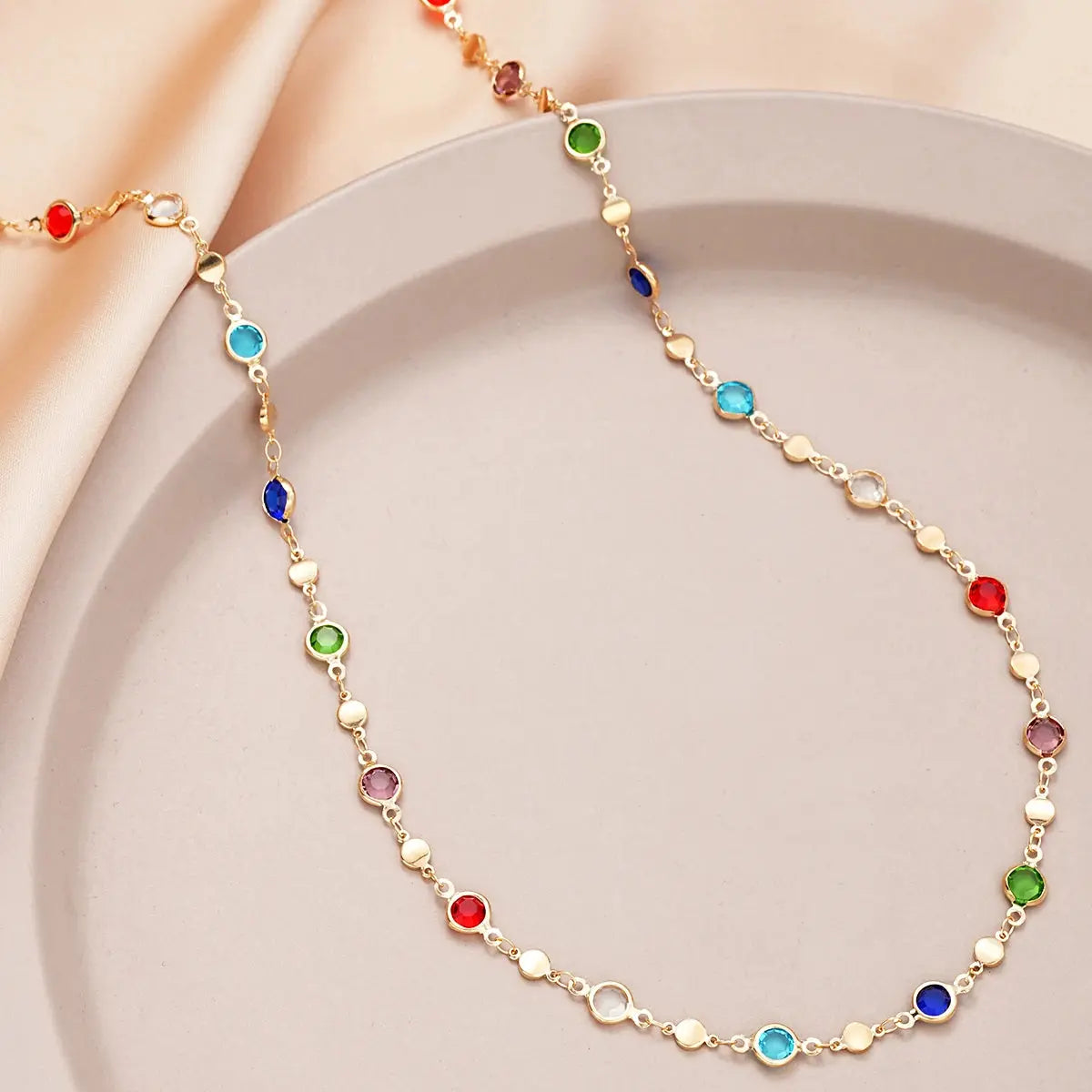 Boho Necklace - Black & Elva