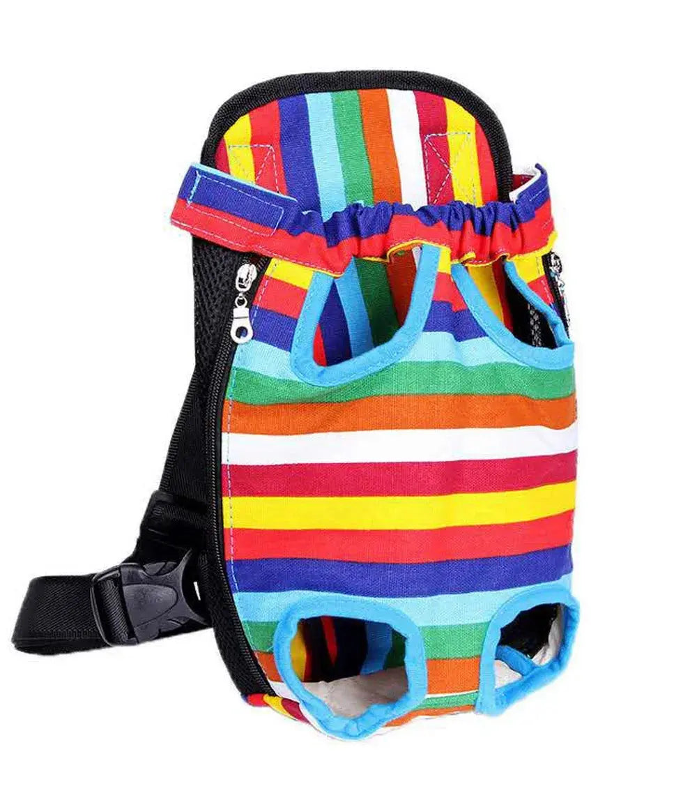 Pet Backpack - Black & Elva