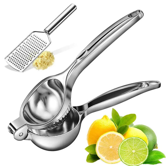 Manual Lemon Juicer Clip - Black & Elva