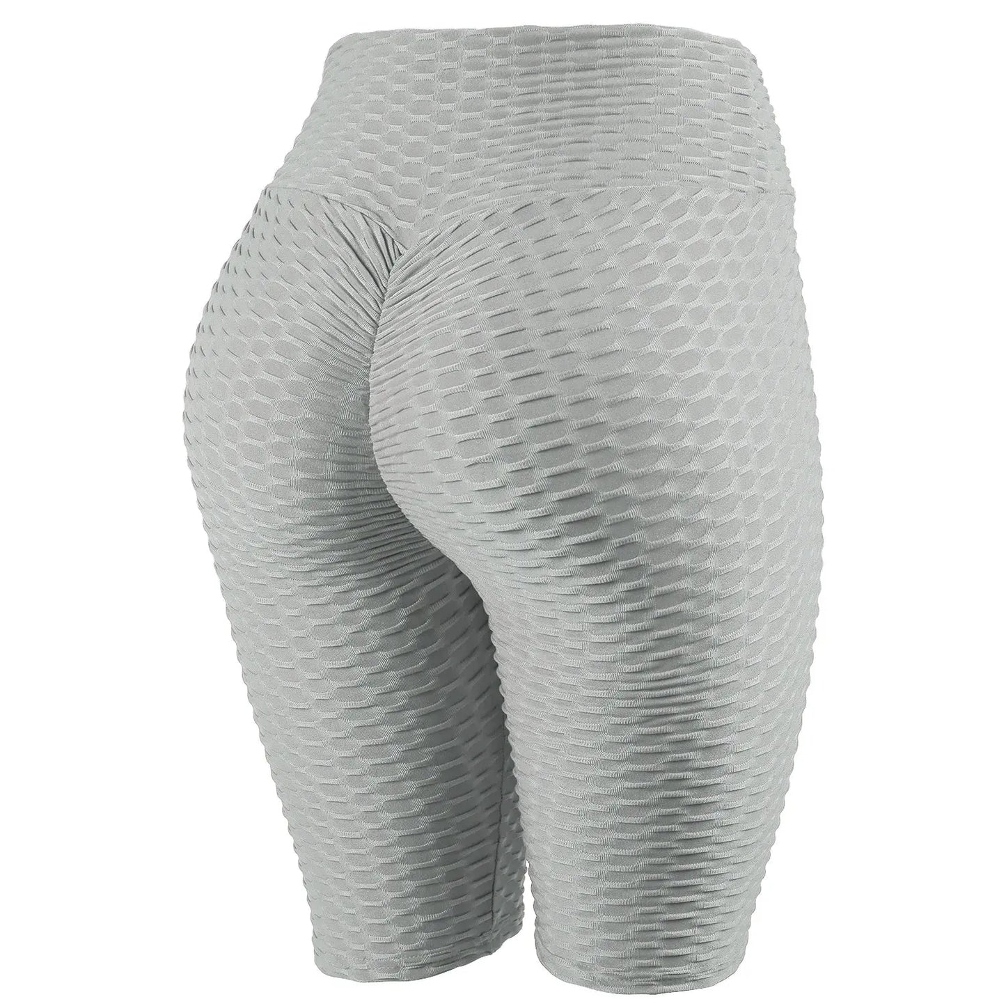 High Waist Workout Leggings - Black & Elva