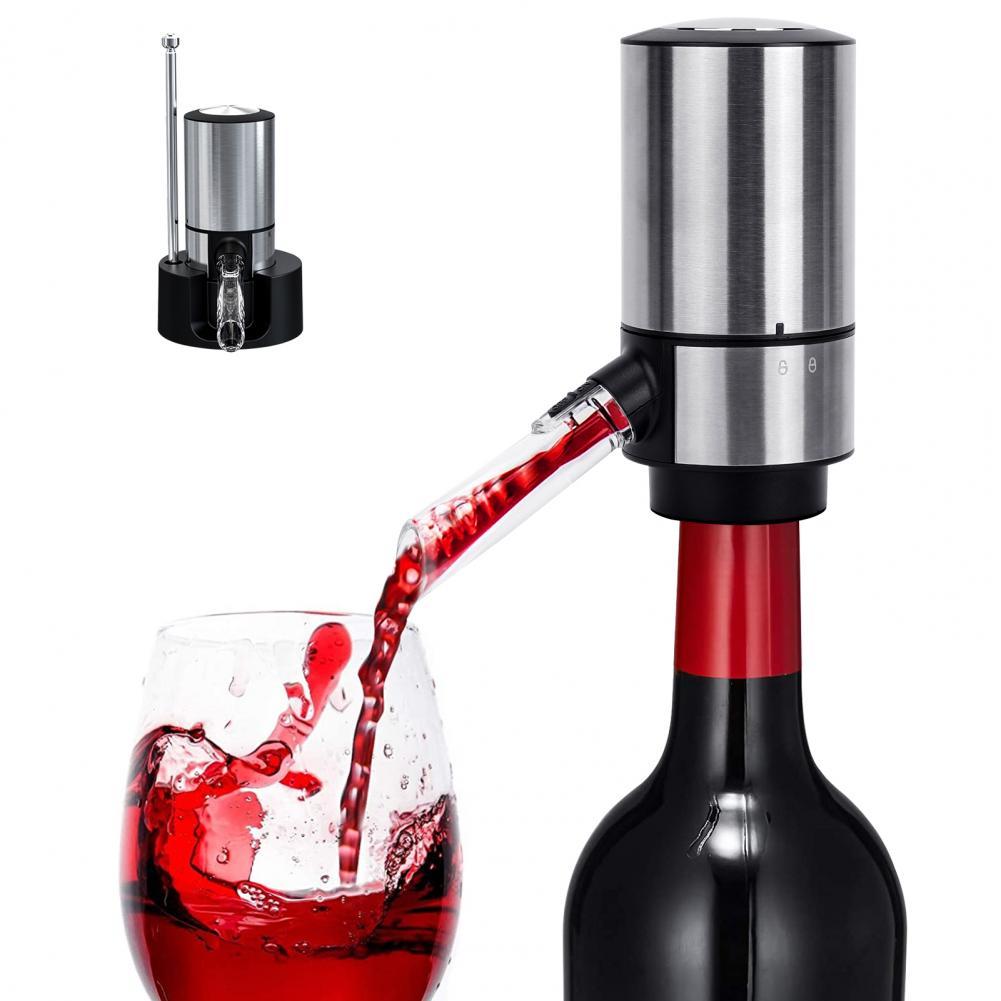 Fashion Personality Instant Decanting Function Decanter - Black & Elva