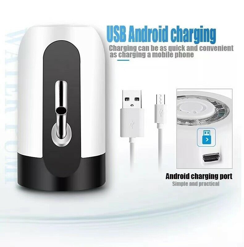 Water Bottle Electric Automatic Universal Dispenser 5 Gallon USB USB Water Dispenser Automatic Drinking Water Bottle - Black & Elva