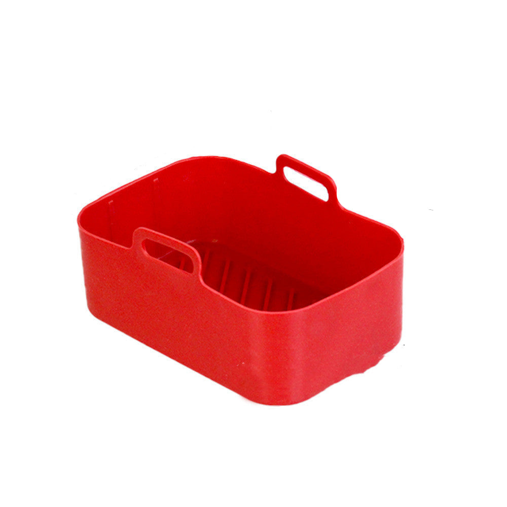 Suitable For DZ201 Foodi 8QT Double Basket Fryer Silicone Pan - Black & Elva