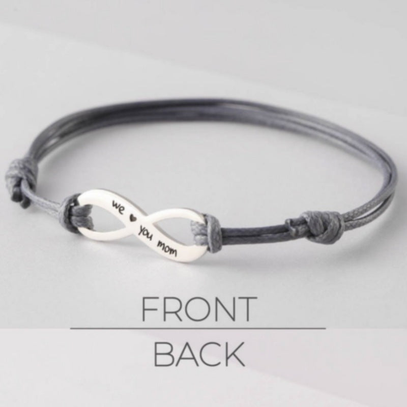 Stainless Steel 8-shaped Buckle Adjustable Hand Rope - Black & Elva