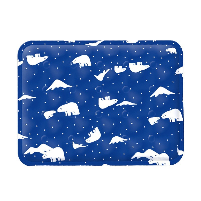 Pet Ice Pad Gel Cooling In Summer - Black & Elva