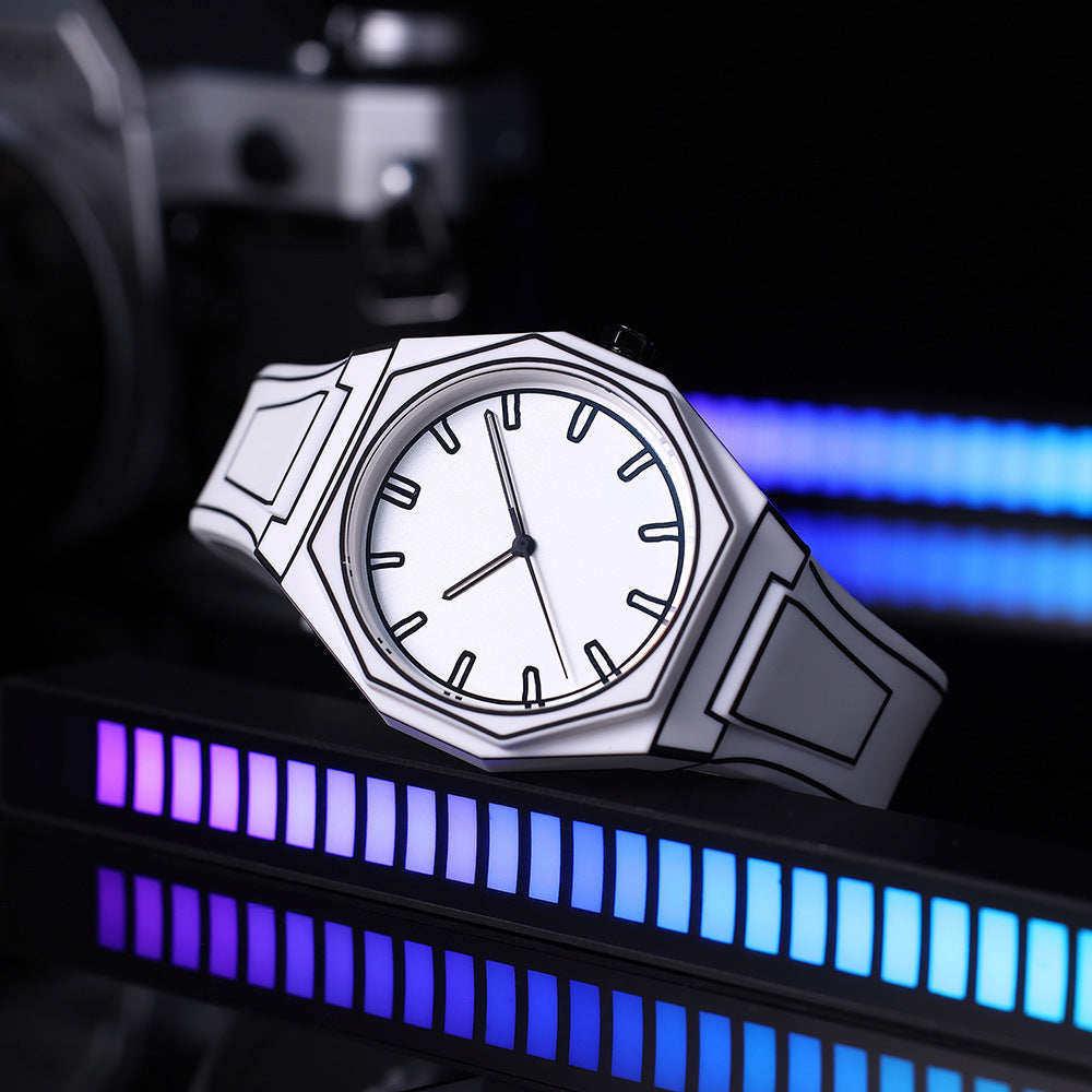 Deep Waterproof Watch Comic Style - Black & Elva